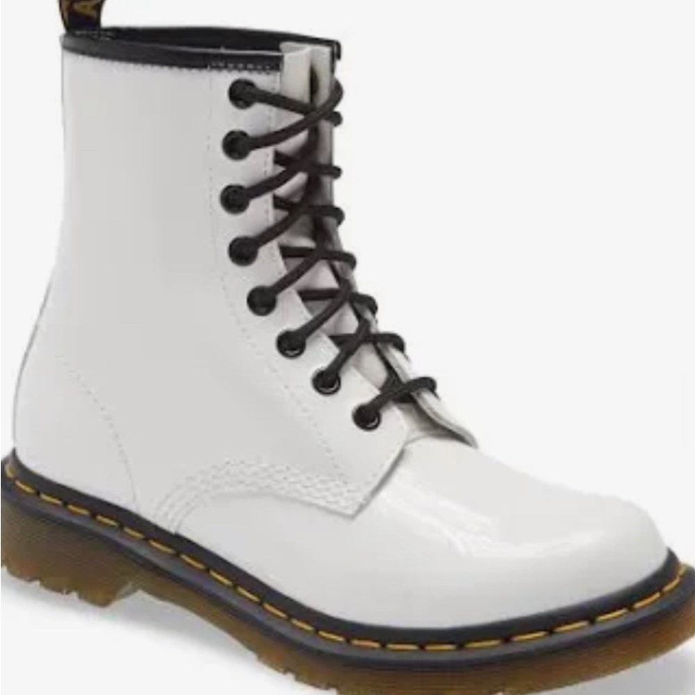 Doc Marten White Boots 1460